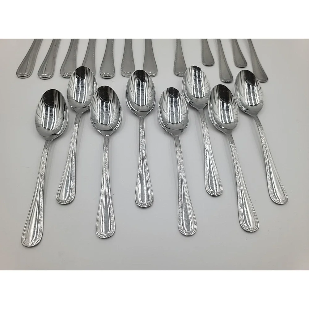 20pc Kitchinox‎ Tableart Seaport Flatware Set Replacements Tablespoon Knife Fork